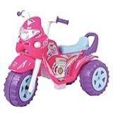 Triciclo De Passeio Elétrico A Bateria Moto Super Raptor 12V Biemme Girl