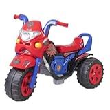 Triciclo De Passeio Elétrico A Bateria Moto Super Raptor 12V Biemme Spider