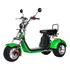 Triciclo Elétrico 2000w Moto Elétrica Articulada Para Curvas Wehawk X3 Verde
