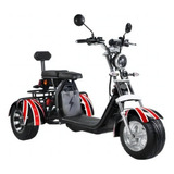 Triciclo Elétrico 5000w 48v   4 Baterias De Lítio Adulto