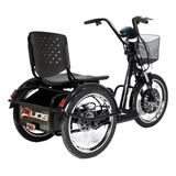Triciclo Elétrico 800w Freio A Disco Com Ré Farol E Alarme