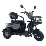 Triciclo Eletrico Adulto Cadeira Idoso 1000w Mobilidade Cor Cinza escuro 110v 220v Smartway