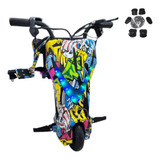 Triciclo Elétrico Drift 3 Velocidades 350w Bluetooth Com Led