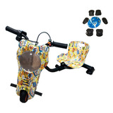 Triciclo Elétrico Drift 3 Velocidades Infantil Bluetooth Led