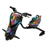 Triciclo Elétrico Drift Com Bluetooth Led E Suspensão