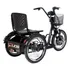 Triciclo Elétrico Duos Fox 800w Freio disco E Ré Preto Duos