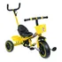 Triciclo Infantil 2 Em 1 Pedal Cesto Passeio Mega Compras Cor Amarelo