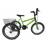 Triciclo Infantil Aro 20 - Bambu Verde