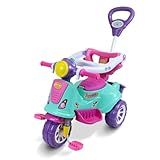 Triciclo Infantil Avespa Andador Empurrador Com Haste Removível Maral