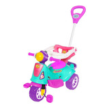Triciclo Infantil Carrinho Motoca Passeio C  Empurrador Bebê