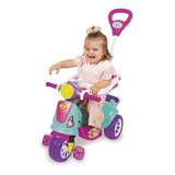 Triciclo Infantil Carrinho Motoca Passeio C  Empurrador Bebê