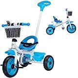 Triciclo Infantil Com Empurrador Pedal 2