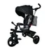 Triciclo Infantil Com Empurrador Waygo Cinza Replay Kids