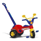 Triciclo Infantil Da Cotiplás Policial Com Haste 1468