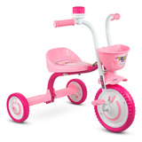 Triciclo Infantil De Alumínio Rosa You