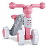 Triciclo Infantil De Equilíbro Toyciclo Rosa