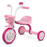 Triciclo Infantil Menina Rosa