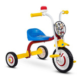 Triciclo Infantil Motoca Para Bebe Mickey Azul Nathor Cor Amarelo azul