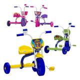 Triciclo Infantil Motoca Top Motoquinha Criança Kids Roda Pp