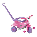 Triciclo Infantil Motoquinha Tico Tico Pets Rosa