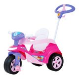 Triciclo Infantil Passeio E Pedal Menina