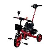 TRICICLO INFANTIL PASSEIO PEDAL 2 EM 1 CESTO COM EMPURRADOR