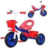 Triciclo Infantil Pedal Passeio 3 Rodas Jony Até 25Kg   Baby Style  Vermelho 