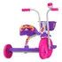 Triciclo Infantil Ultra Bikes Top Boy Jr Menina Menino Cor Branco - Roxo