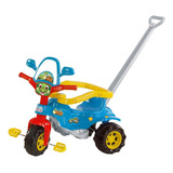 Triciclo Infantil Velotrol Tico Tico Dino Azul Com Sons