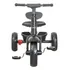 Triciclo Kiddo Evolution Dobrável Compacto Para Viagem 12m  Cor Preto