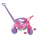 Triciclo Magic Toys Tico tico Infantil Motoca Rosa Gatinha
