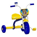 Triciclo Motinha Motoca Ultra Kids Azul/amarelo