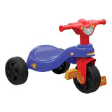 Triciclo Motoca Azul Menino Infantil Pedal Motoquinha 25kg