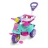 Triciclo Motoca C  Guia Passeio E Pedal Avespa Pink Maral