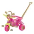 Triciclo Motoca Infantil Com Empurrador Dino Rosa Magic Toys