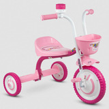 Triciclo Nathor Infantil Alumínio Rosa