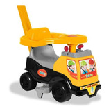 Triciclo Para Menino Infantil Carrinho Motoca Amarelo
