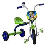 Triciclo Ultra Bike Top Boy Jr Motinha Motoca Azul Verde