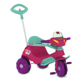Triciclo Velobaby Passeio Pedal Rosa Bandeirante