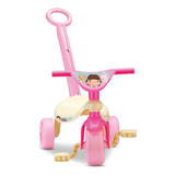 Triciclo Velotrol Infantil Doll Com Haste