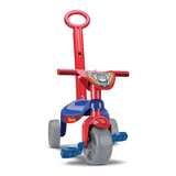 Triciclo Velotrol Infantil Herois Motoca Vermelho Super Teia
