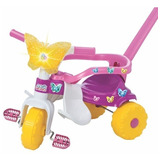 Triciclo Velotrol Infantil Motinho Motoca Butterfly Com Luz