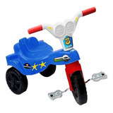 Triciclo Velotrol Infantil Tico Tico Rosa Azul Brinquedo