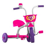 Triciclo Velotrol Infantil Ultra Bikes Branco - Rosa Único