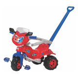 Triciclo Velotrol Red Infantil Tico Tico   Magic Toys 2815 Cor Vermelho azul
