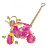 Triciclo Velotrol Tonquinha Motoca Infantil Dino Pink Menina