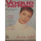 Tricô / Vogue Patterns Dezembro 1994 Importada