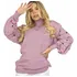 Tricô Inverno Grosso Blusa Casaco Suéter Mulher Cores Lindas