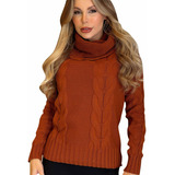 Trico Outono Inverno Blusa