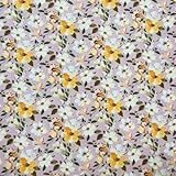 Tricoline Döhler Floral Rosa 100 Algodão 50cm X 1 5m